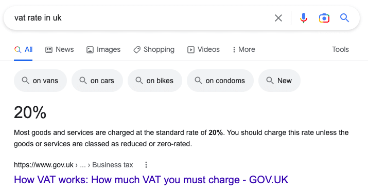 VAT Rate